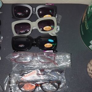 Elegant Black and White Sunglasses